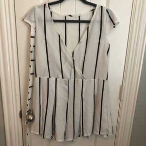 Stripped Romper